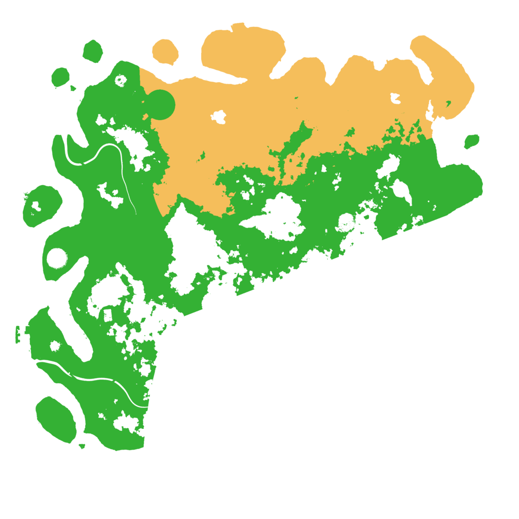 Biome Rust Map: Procedural Map, Size: 4500, Seed: 6451647