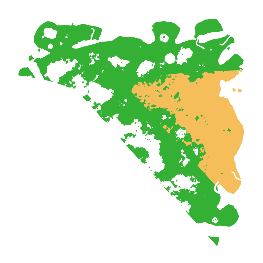 Biome Rust Map: Procedural Map, Size: 4500, Seed: 598892