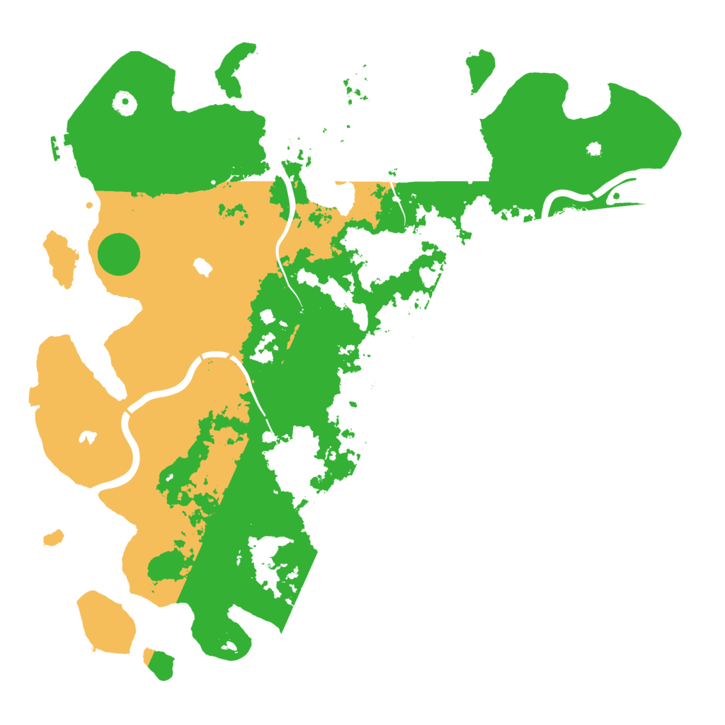 Biome Rust Map: Procedural Map, Size: 4500, Seed: 1710027