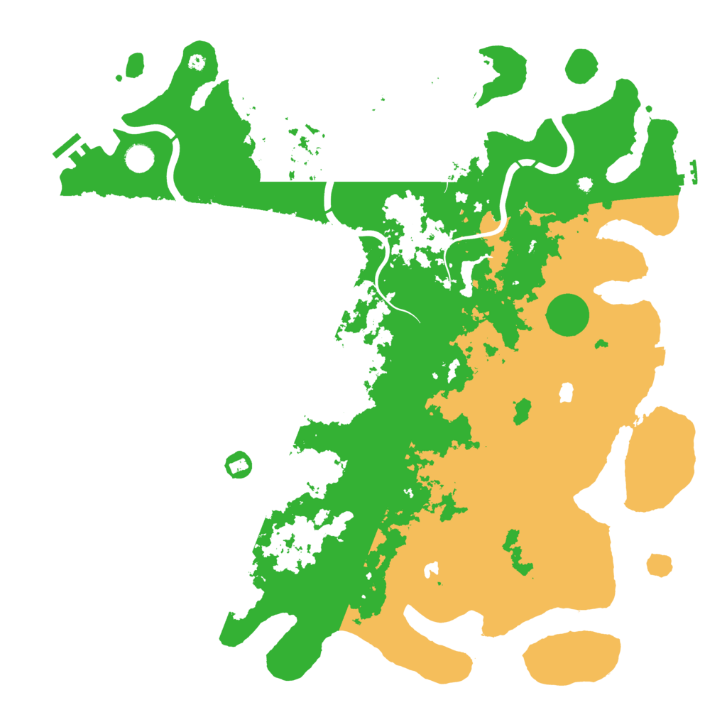 Biome Rust Map: Procedural Map, Size: 4500, Seed: 4204960