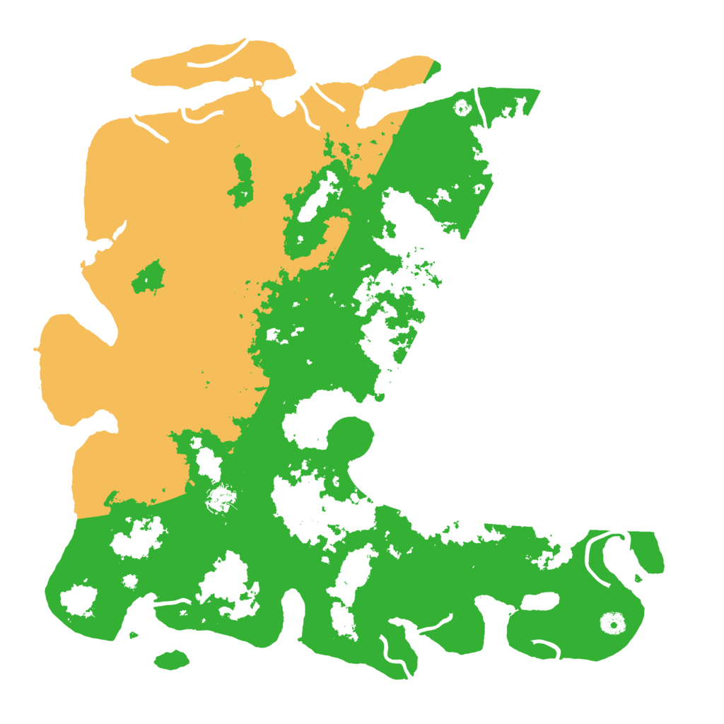 Biome Rust Map: Procedural Map, Size: 4500, Seed: 2120789