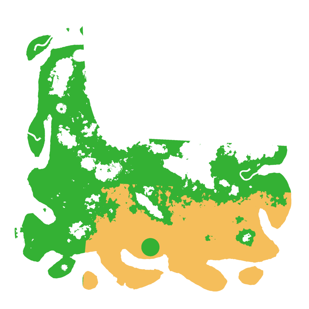 Biome Rust Map: Procedural Map, Size: 4500, Seed: 2989116