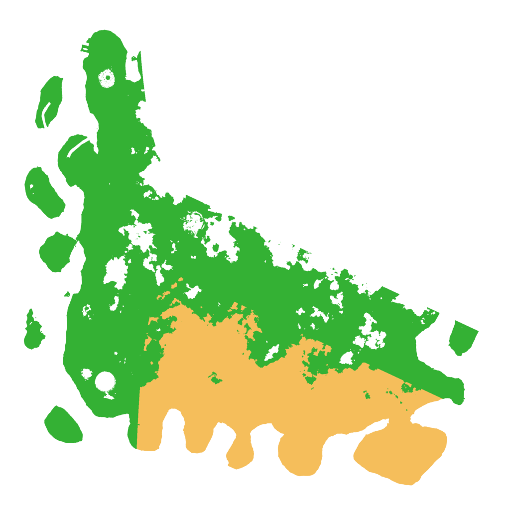 Biome Rust Map: Procedural Map, Size: 4500, Seed: 1675224