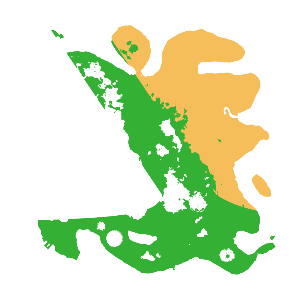 Biome Rust Map: Procedural Map, Size: 3250, Seed: 5611807