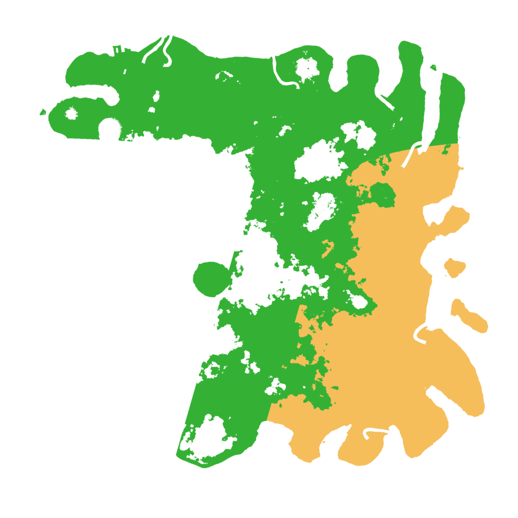 Biome Rust Map: Procedural Map, Size: 4000, Seed: 214647457