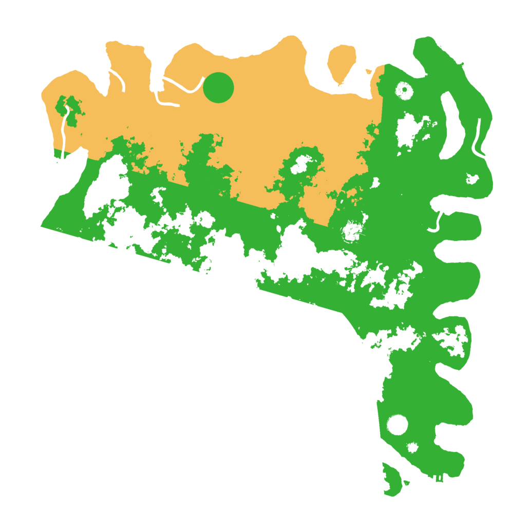 Biome Rust Map: Procedural Map, Size: 4500, Seed: 3403769