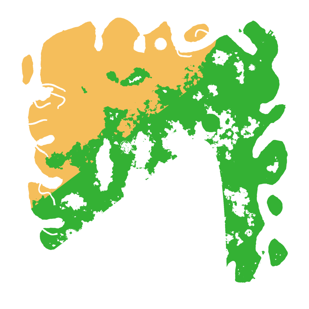 Biome Rust Map: Procedural Map, Size: 4500, Seed: 2370535