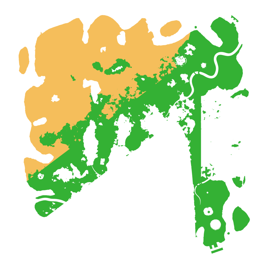 Biome Rust Map: Procedural Map, Size: 4500, Seed: 2370535