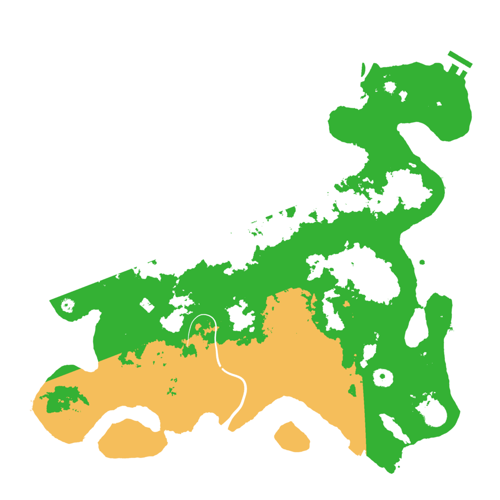 Biome Rust Map: Procedural Map, Size: 3850, Seed: 1430150604