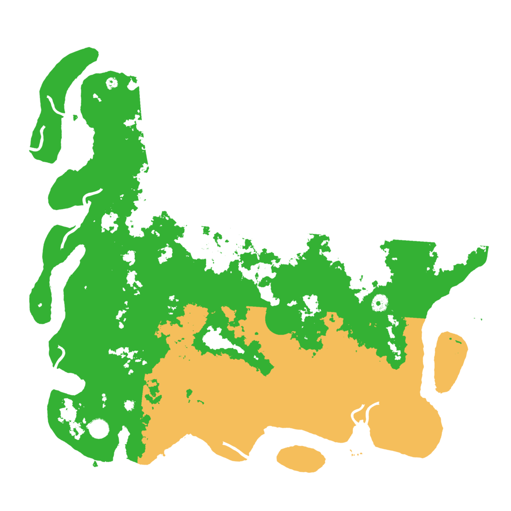 Biome Rust Map: Procedural Map, Size: 4500, Seed: 3087592