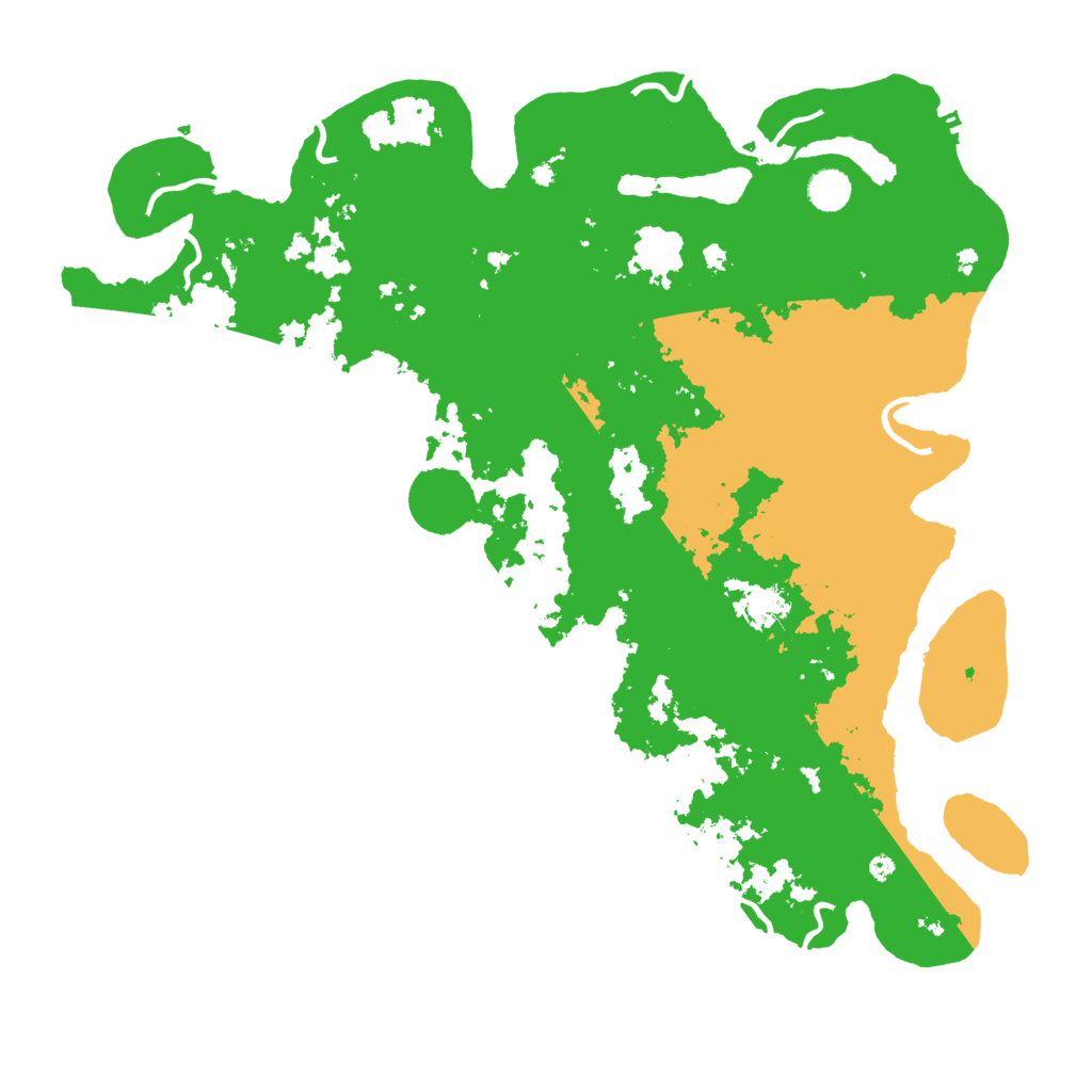Biome Rust Map: Procedural Map, Size: 4500, Seed: 2919488