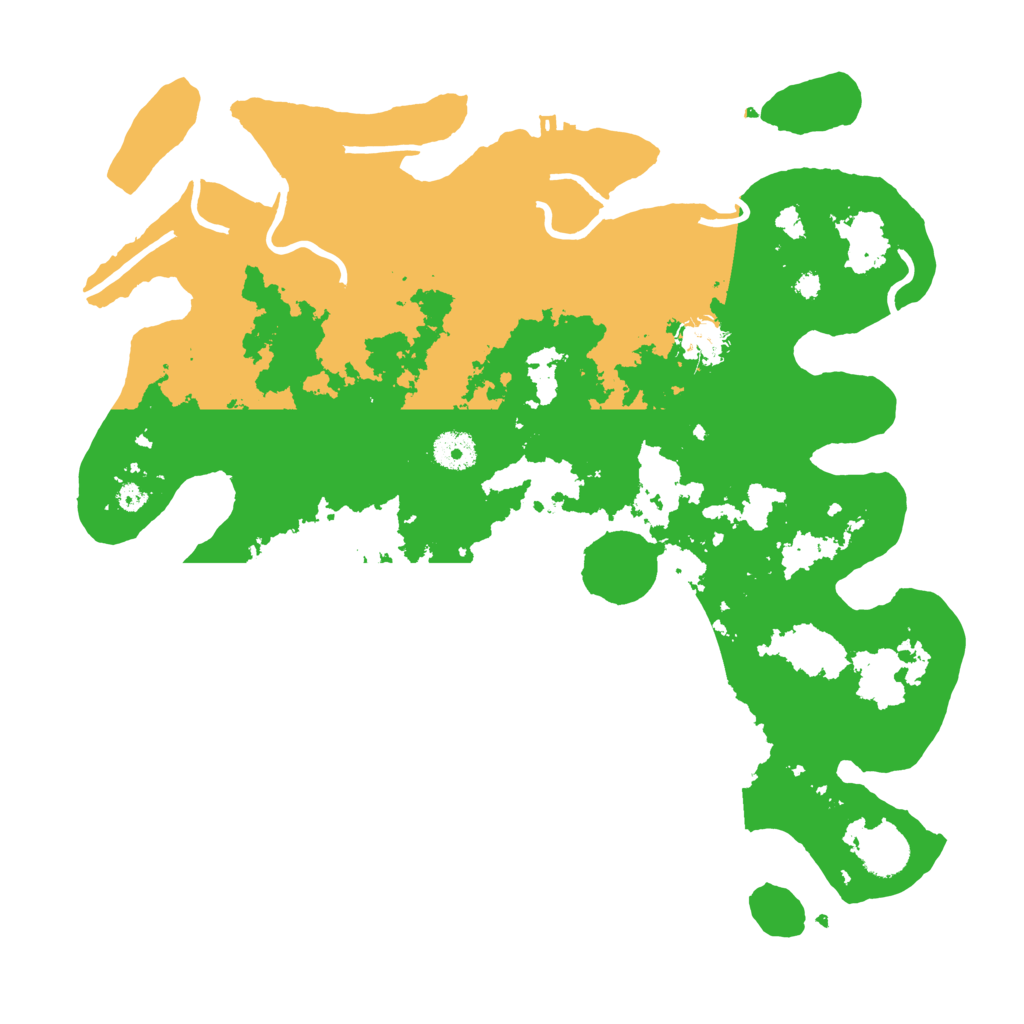 Biome Rust Map: Procedural Map, Size: 3750, Seed: 684351298