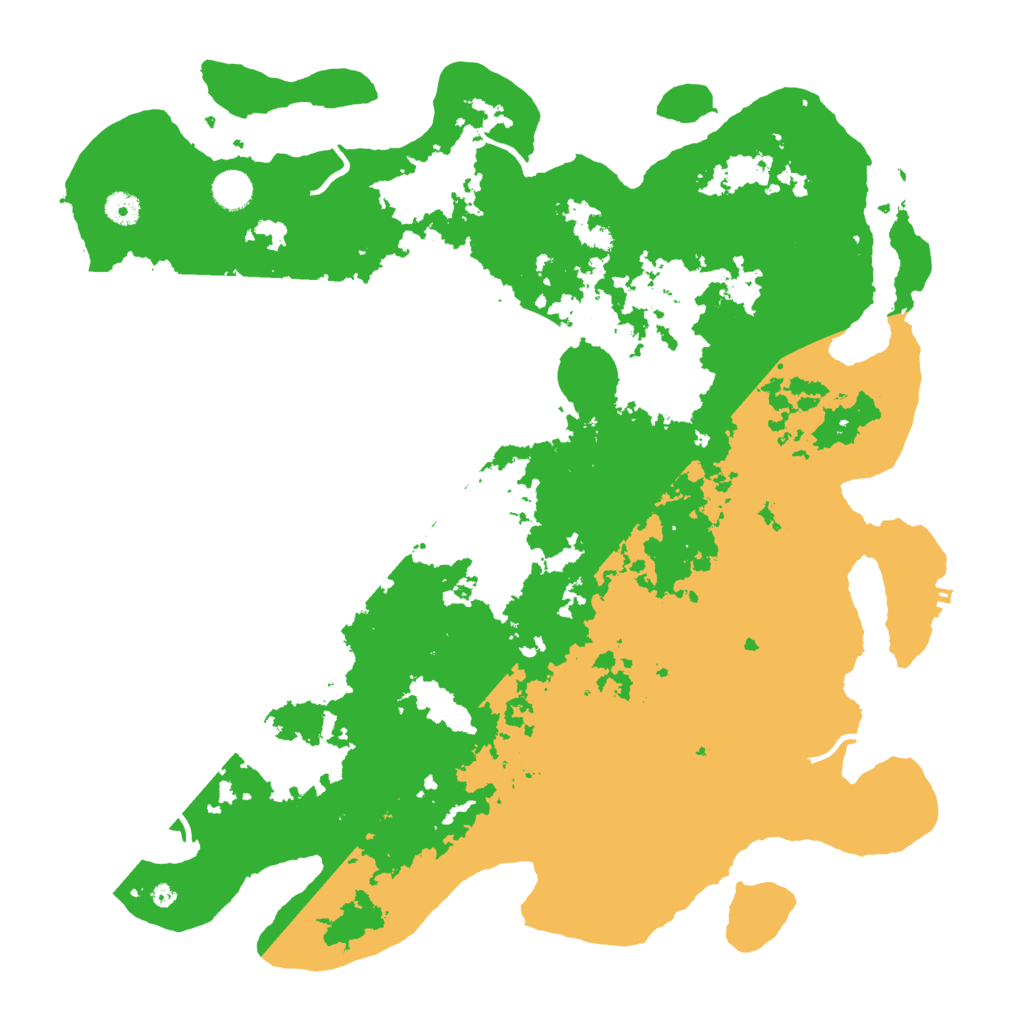 Biome Rust Map: Procedural Map, Size: 4500, Seed: 5854470