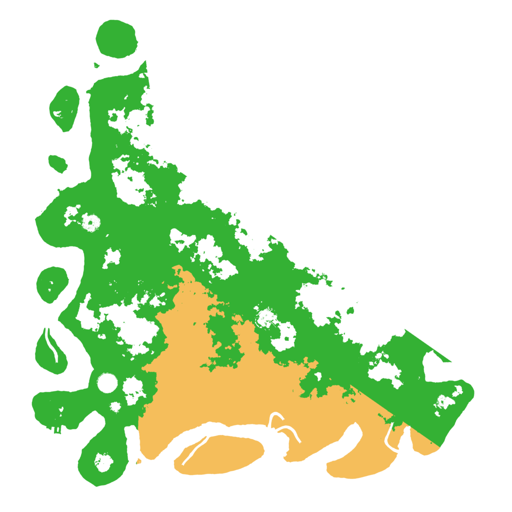 Biome Rust Map: Procedural Map, Size: 4500, Seed: 4508359