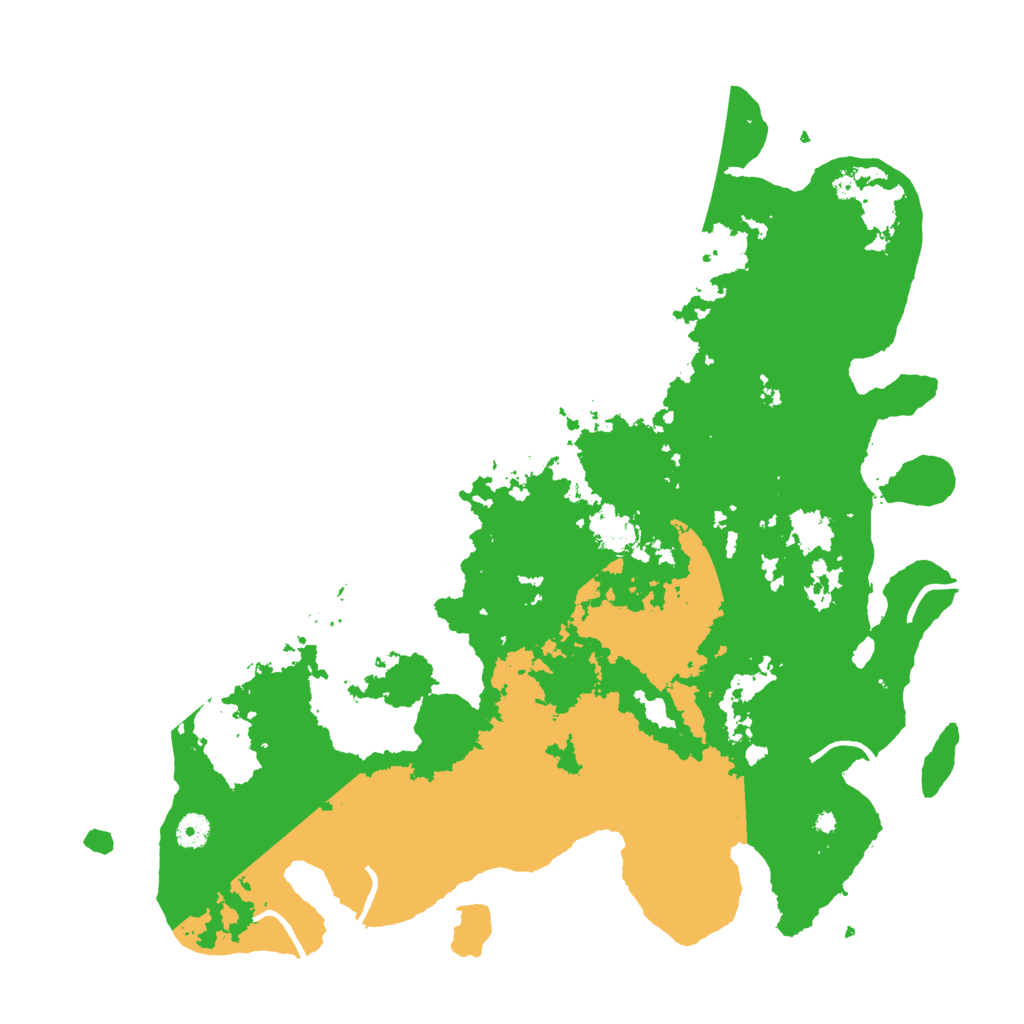 Biome Rust Map: Procedural Map, Size: 4500, Seed: 409783