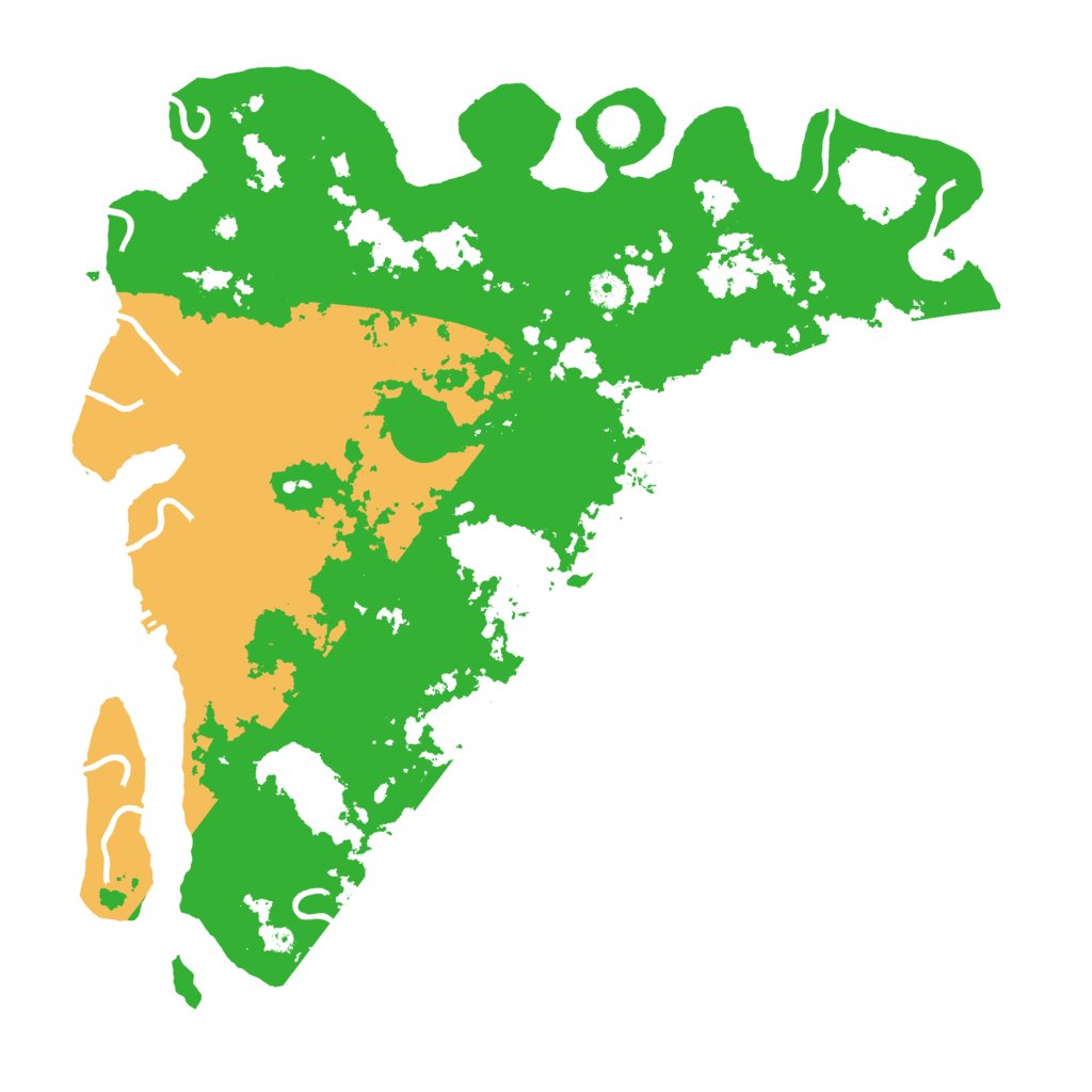 Biome Rust Map: Procedural Map, Size: 4500, Seed: 5607189
