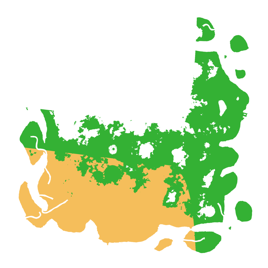 Biome Rust Map: Procedural Map, Size: 4500, Seed: 6375789