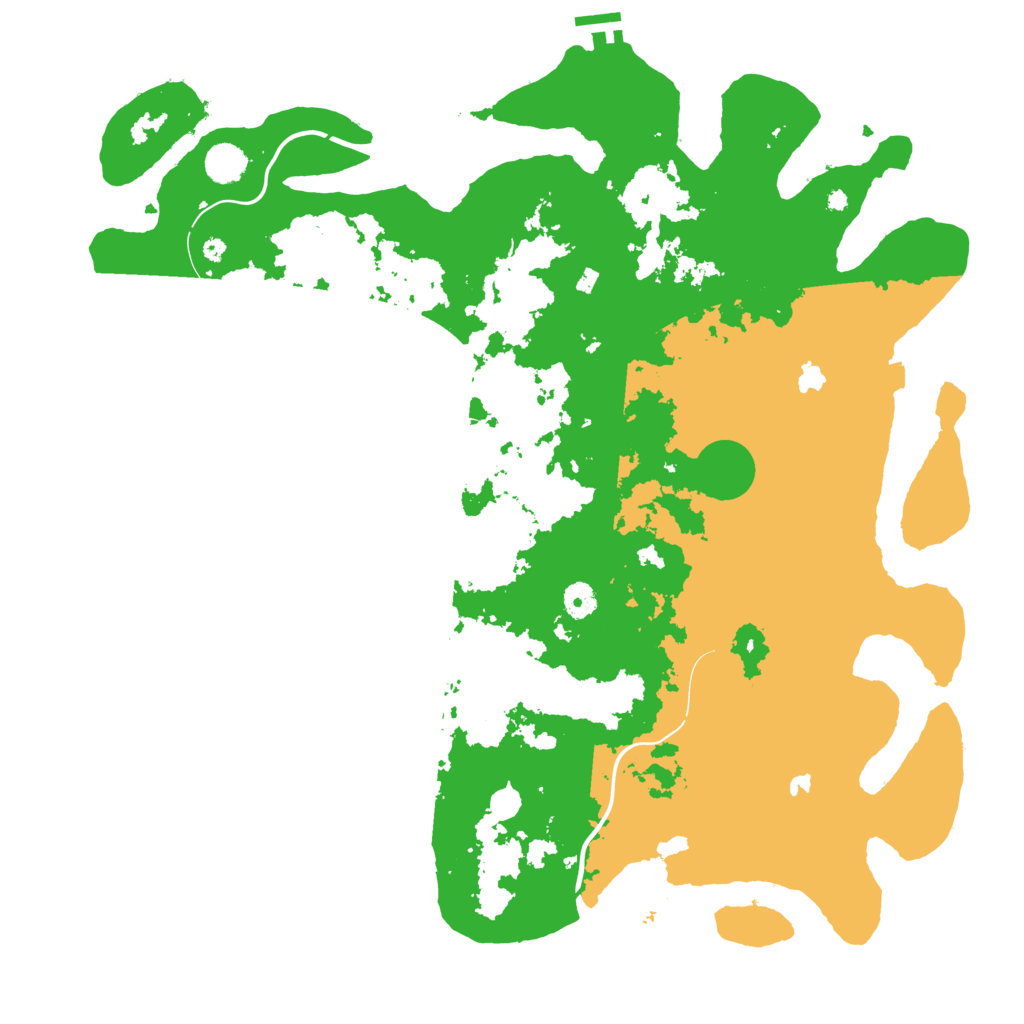 Biome Rust Map: Procedural Map, Size: 4500, Seed: 4466402