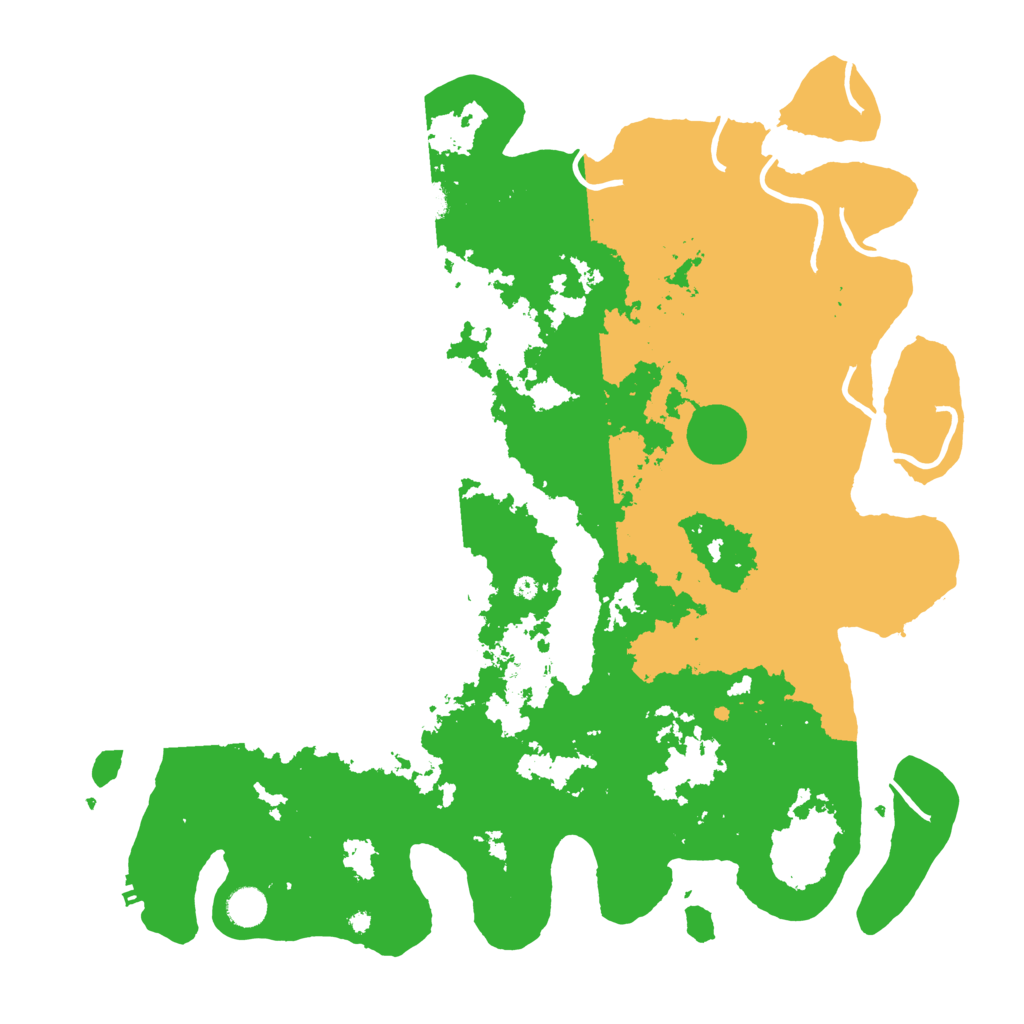 Biome Rust Map: Procedural Map, Size: 4500, Seed: 3638317