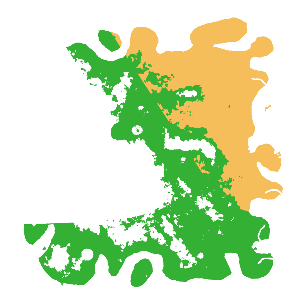 Biome Rust Map: Procedural Map, Size: 4500, Seed: 4318071