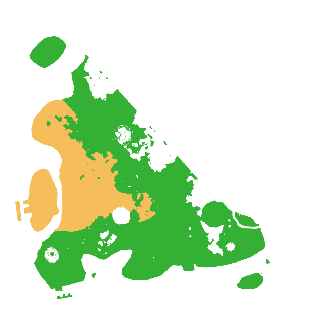 Biome Rust Map: Procedural Map, Size: 3250, Seed: 3632312