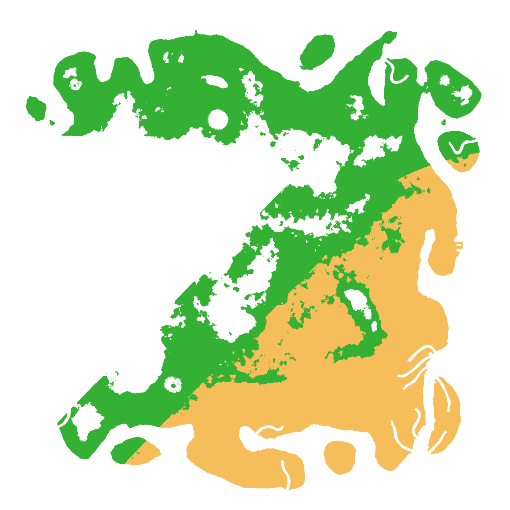 Biome Rust Map: Procedural Map, Size: 4500, Seed: 594737