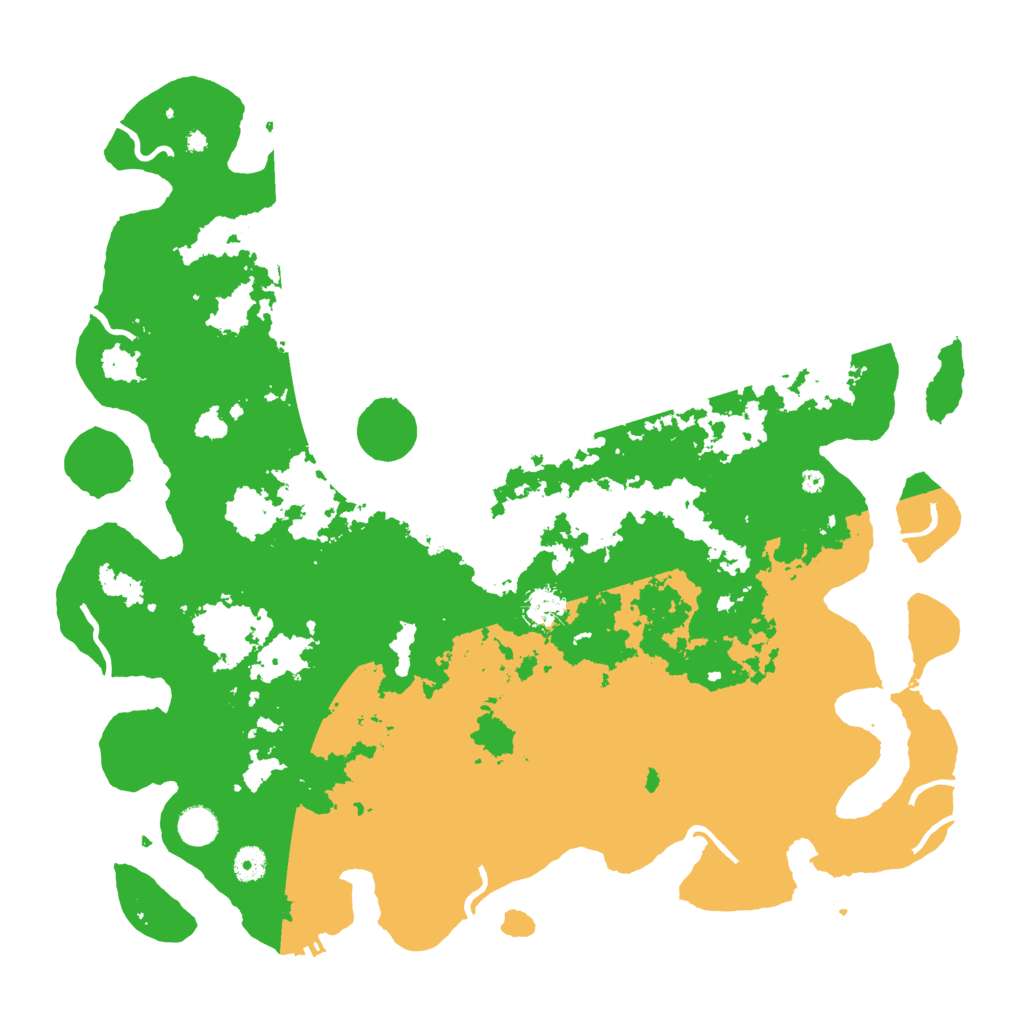 Biome Rust Map: Procedural Map, Size: 4500, Seed: 11544