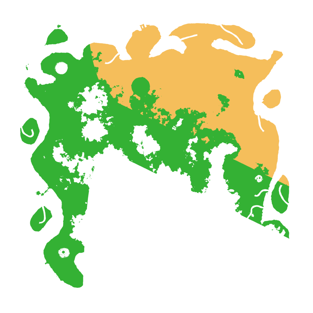 Biome Rust Map: Procedural Map, Size: 4500, Seed: 4446592