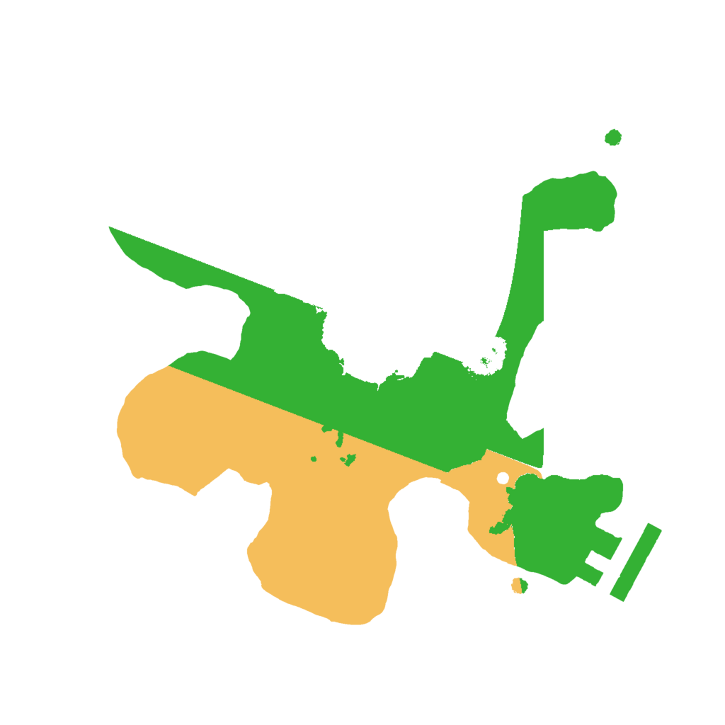 Biome Rust Map: Procedural Map, Size: 1800, Seed: 1115851334