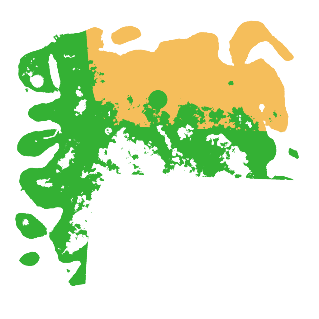 Biome Rust Map: Procedural Map, Size: 4500, Seed: 1778167