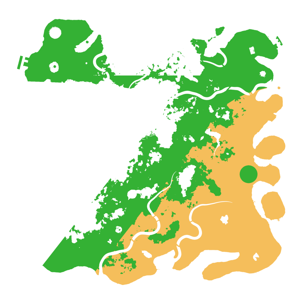 Biome Rust Map: Procedural Map, Size: 4500, Seed: 1925879