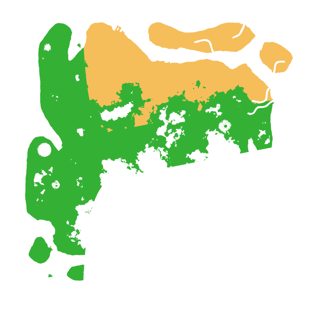 Biome Rust Map: Procedural Map, Size: 4000, Seed: 9775