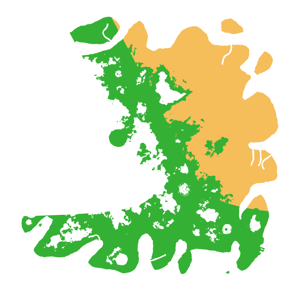 Biome Rust Map: Procedural Map, Size: 4500, Seed: 2270642
