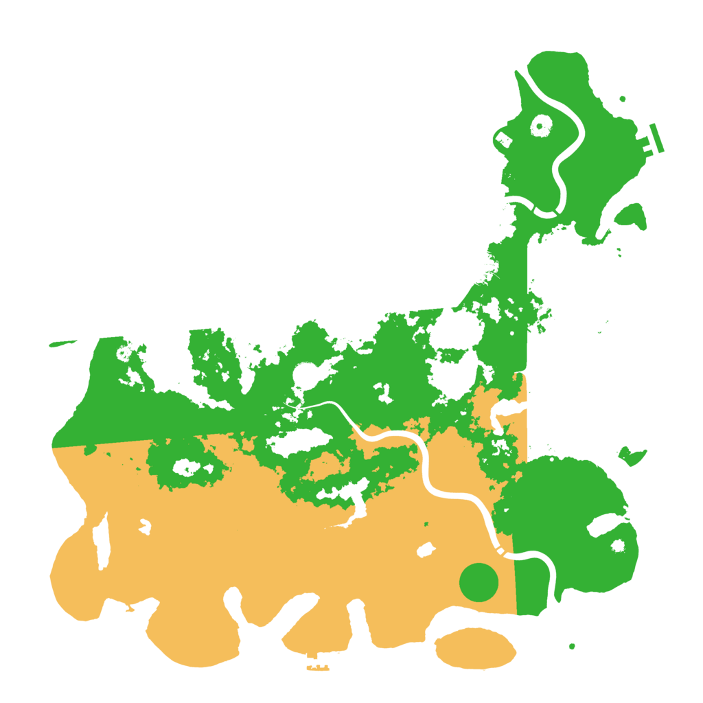 Biome Rust Map: Procedural Map, Size: 4750, Seed: 1153554672