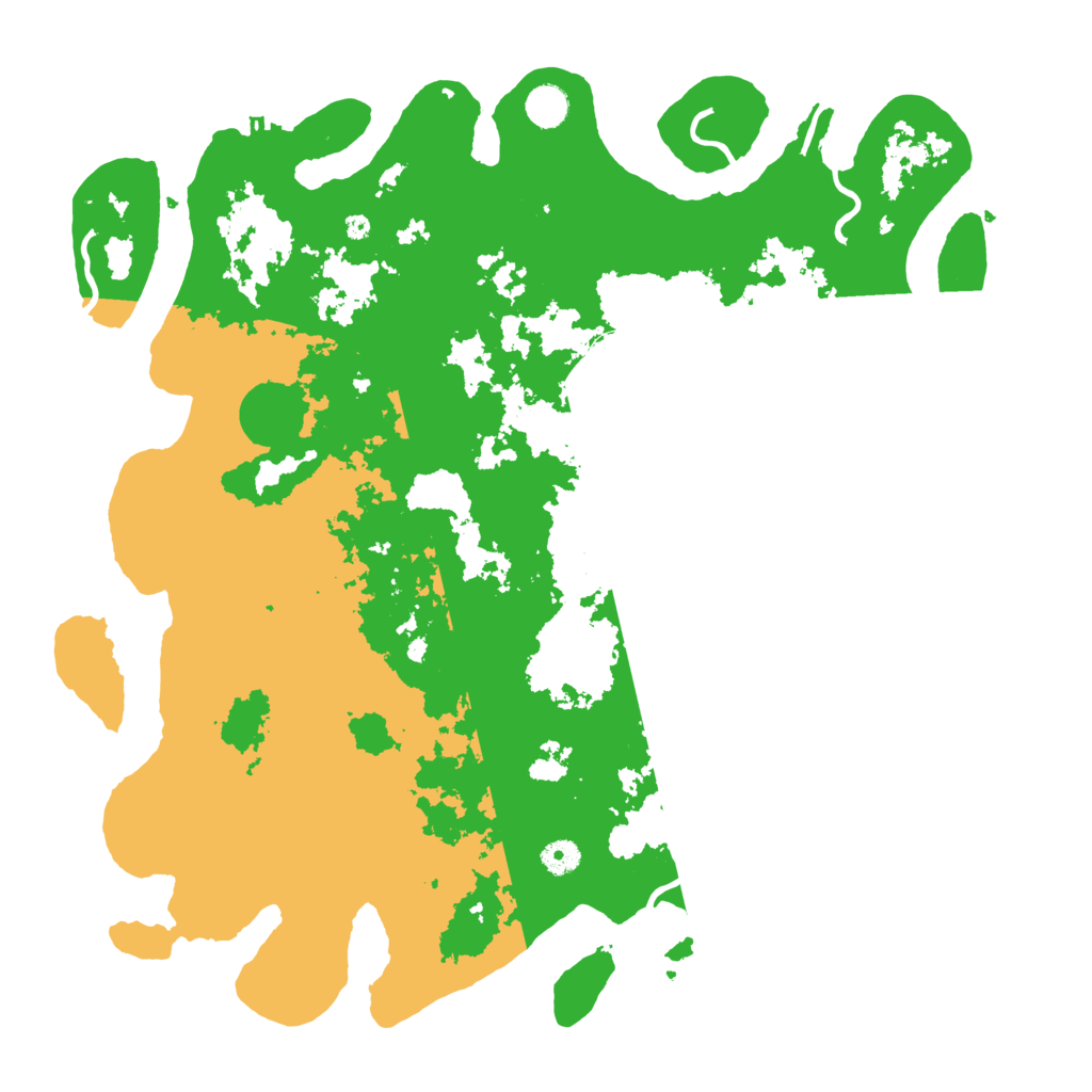 Biome Rust Map: Procedural Map, Size: 4500, Seed: 4993373