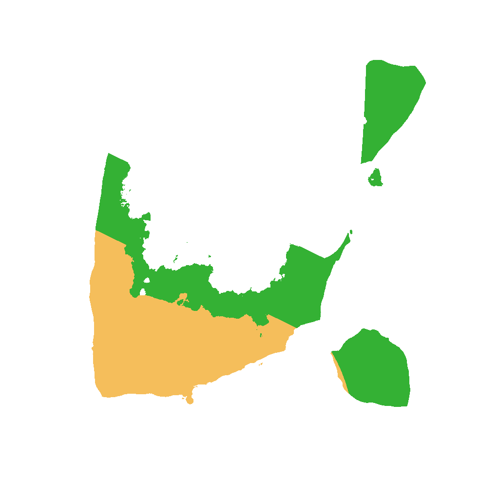 Biome Rust Map: Procedural Map, Size: 1500, Seed: 1230987532