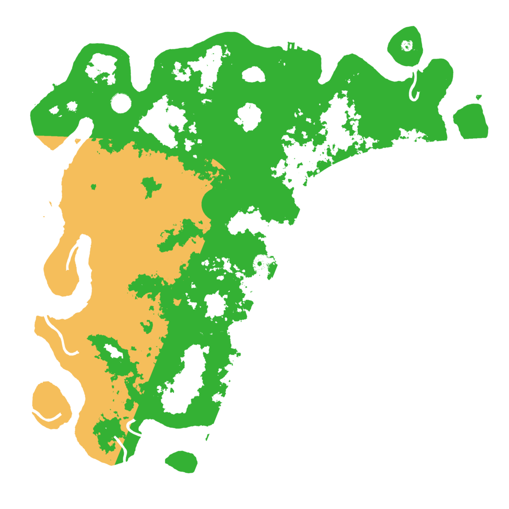 Biome Rust Map: Procedural Map, Size: 4500, Seed: 1774211