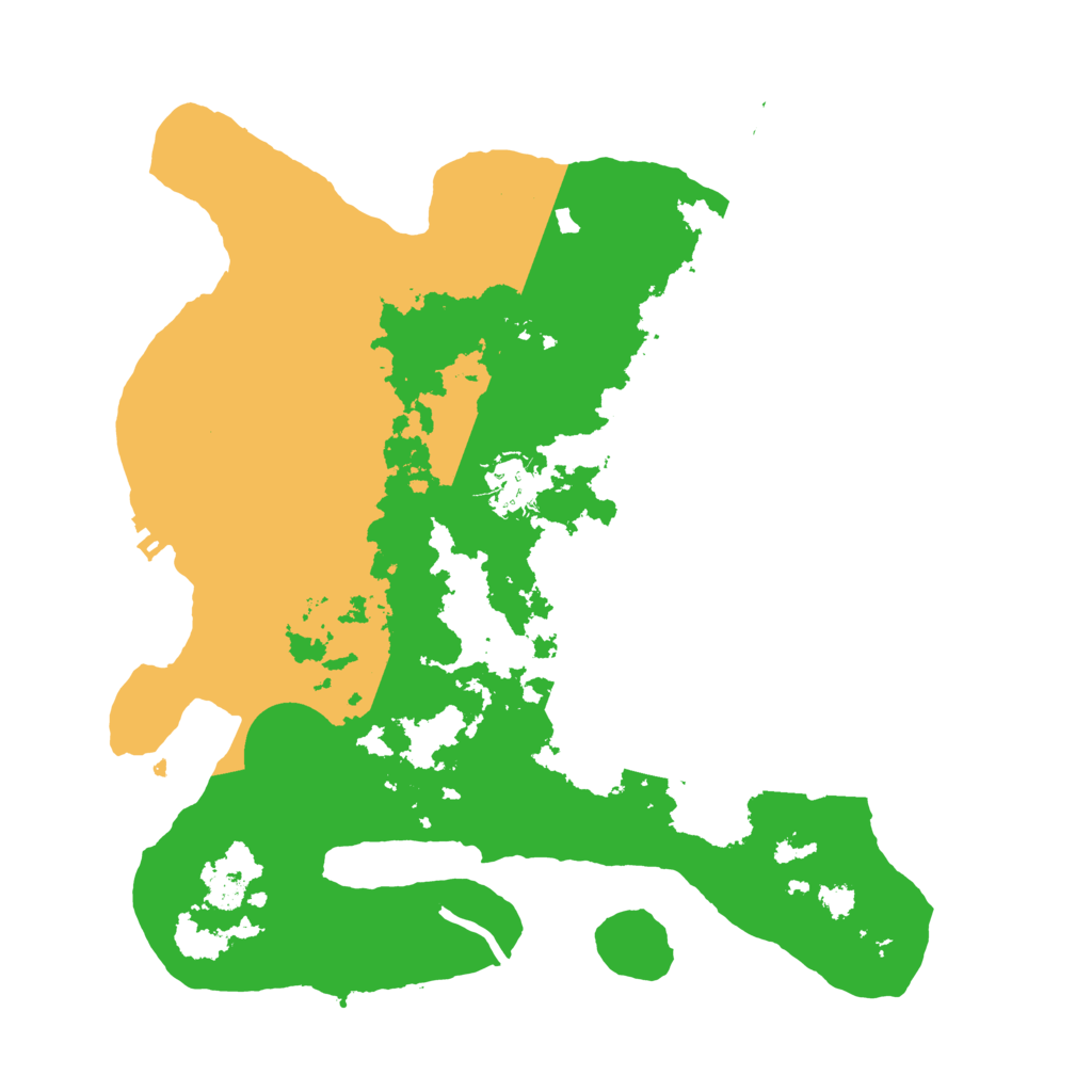 Biome Rust Map: Procedural Map, Size: 3250, Seed: 4041265