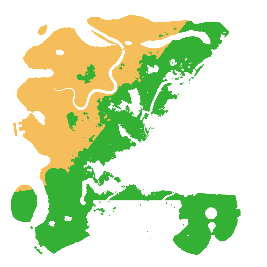 Biome Rust Map: Procedural Map, Size: 4000, Seed: 673582765