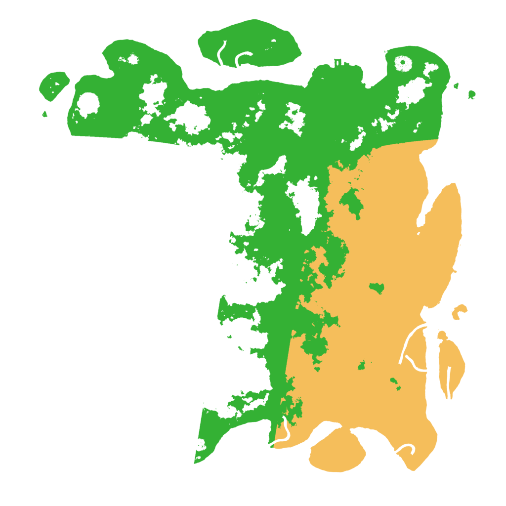 Biome Rust Map: Procedural Map, Size: 4500, Seed: 338099