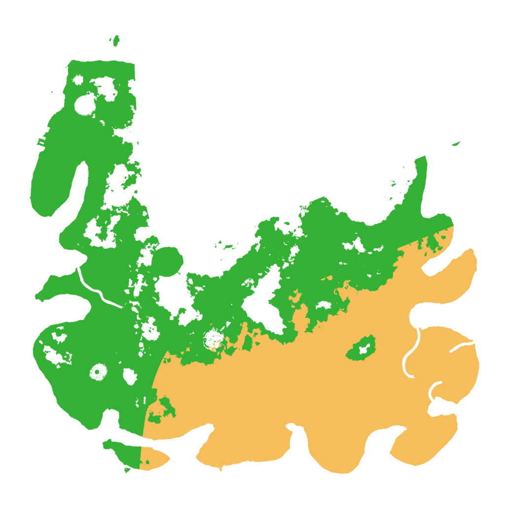 Biome Rust Map: Procedural Map, Size: 4500, Seed: 1511596