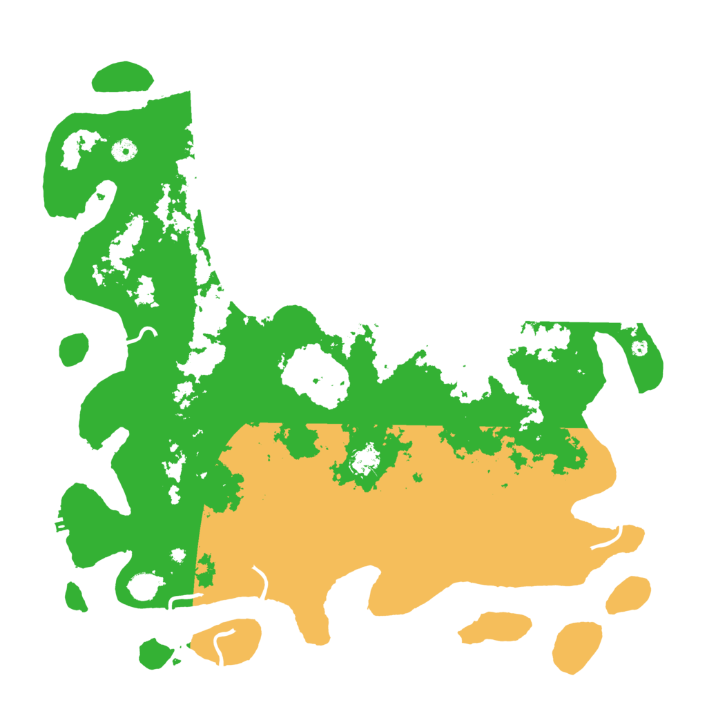 Biome Rust Map: Procedural Map, Size: 4500, Seed: 1677456