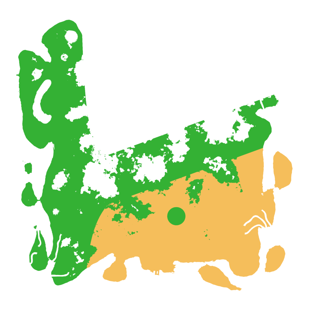 Biome Rust Map: Procedural Map, Size: 4500, Seed: 1161967