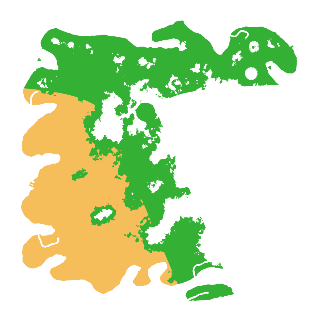 Biome Rust Map: Procedural Map, Size: 4500, Seed: 1618442