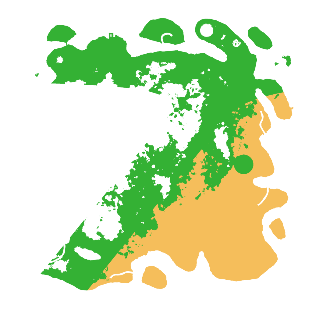 Biome Rust Map: Procedural Map, Size: 4250, Seed: 567575