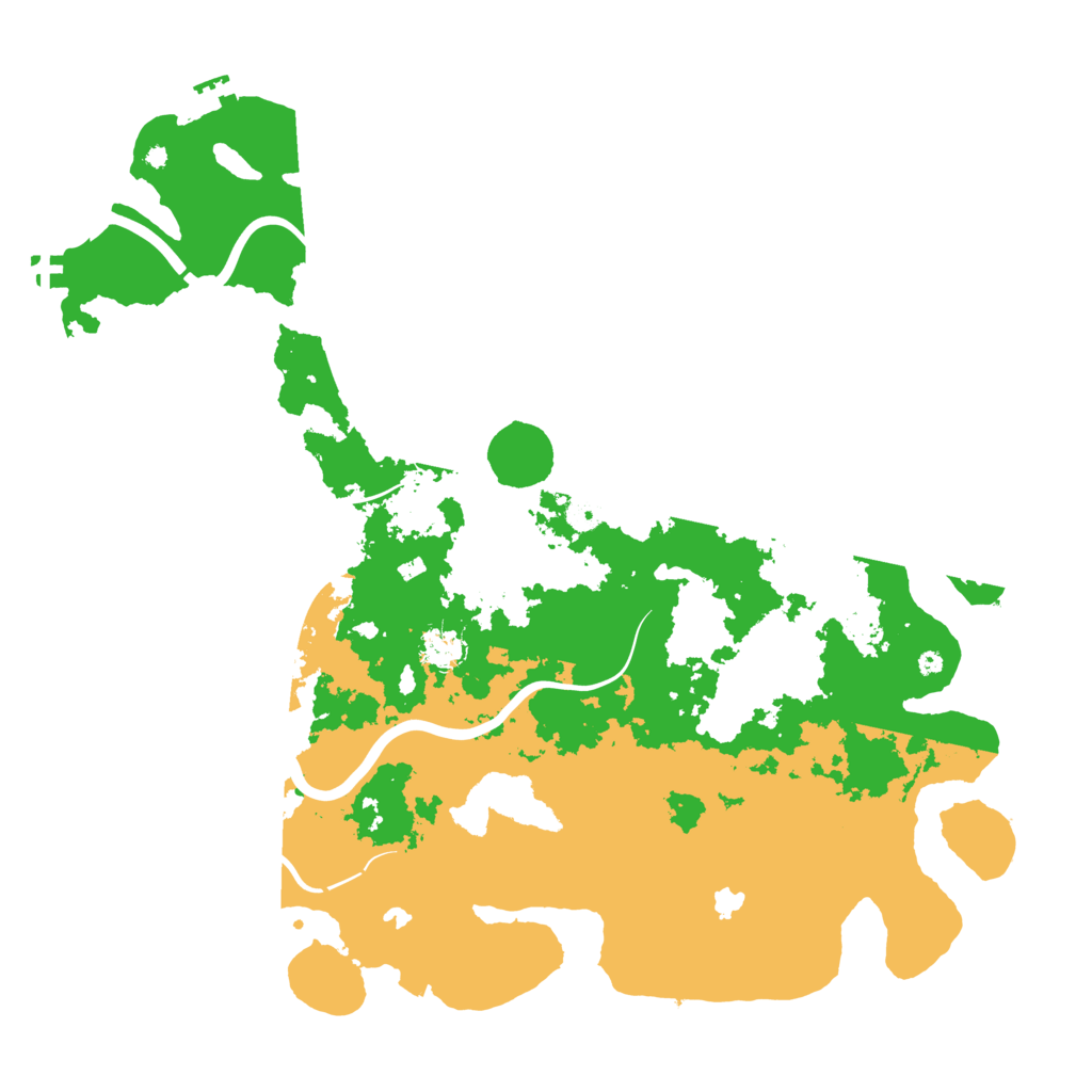 Biome Rust Map: Procedural Map, Size: 4500, Seed: 4680569