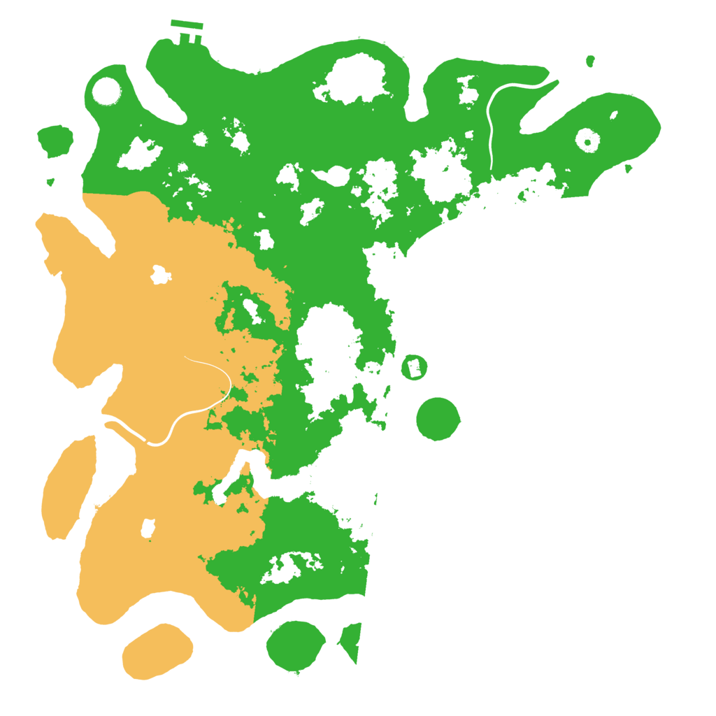 Biome Rust Map: Procedural Map, Size: 4500, Seed: 4406057