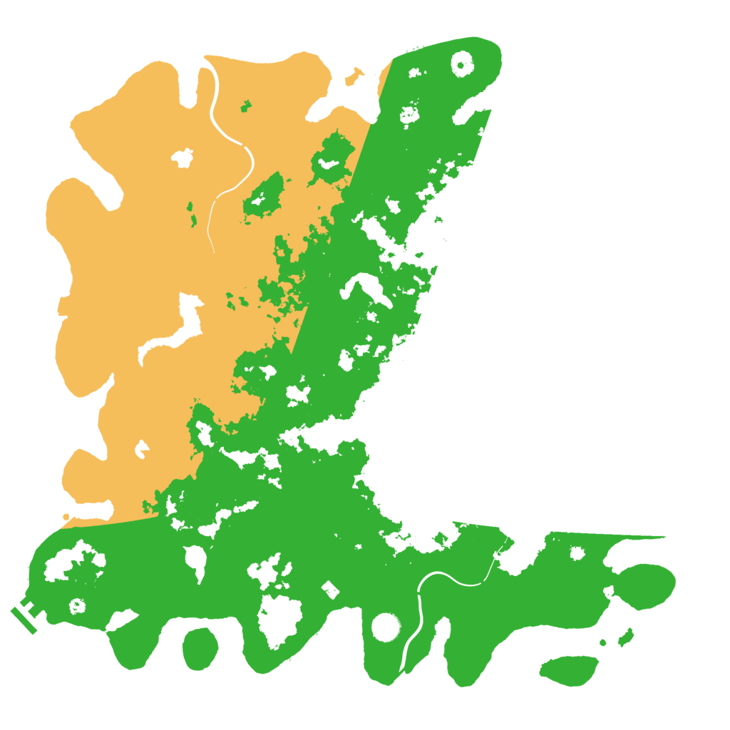 Biome Rust Map: Procedural Map, Size: 4500, Seed: 2740808
