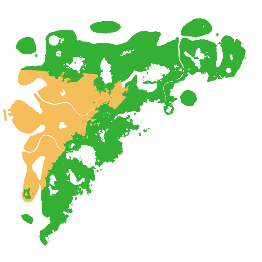 Biome Rust Map: Procedural Map, Size: 4500, Seed: 1312584