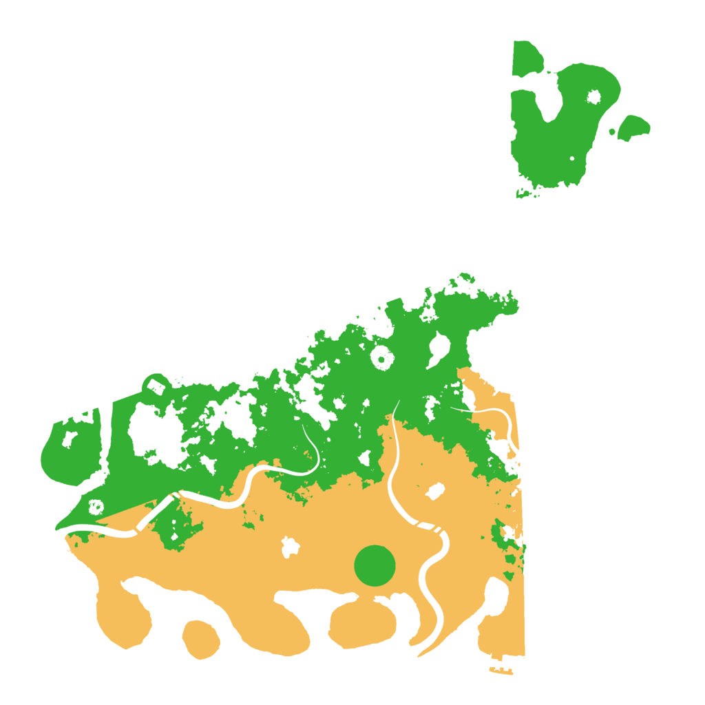 Biome Rust Map: Procedural Map, Size: 4500, Seed: 4827640